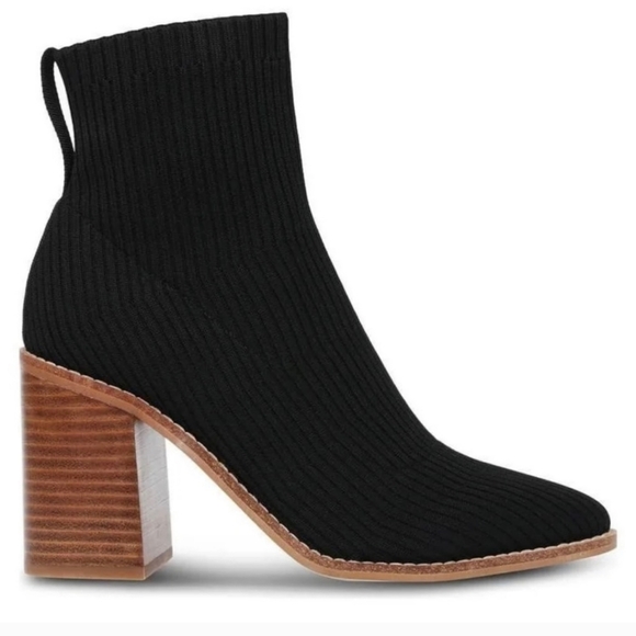Steve Madden Shoes - Steven Madden Nichol Knit Booties Black Sz:6